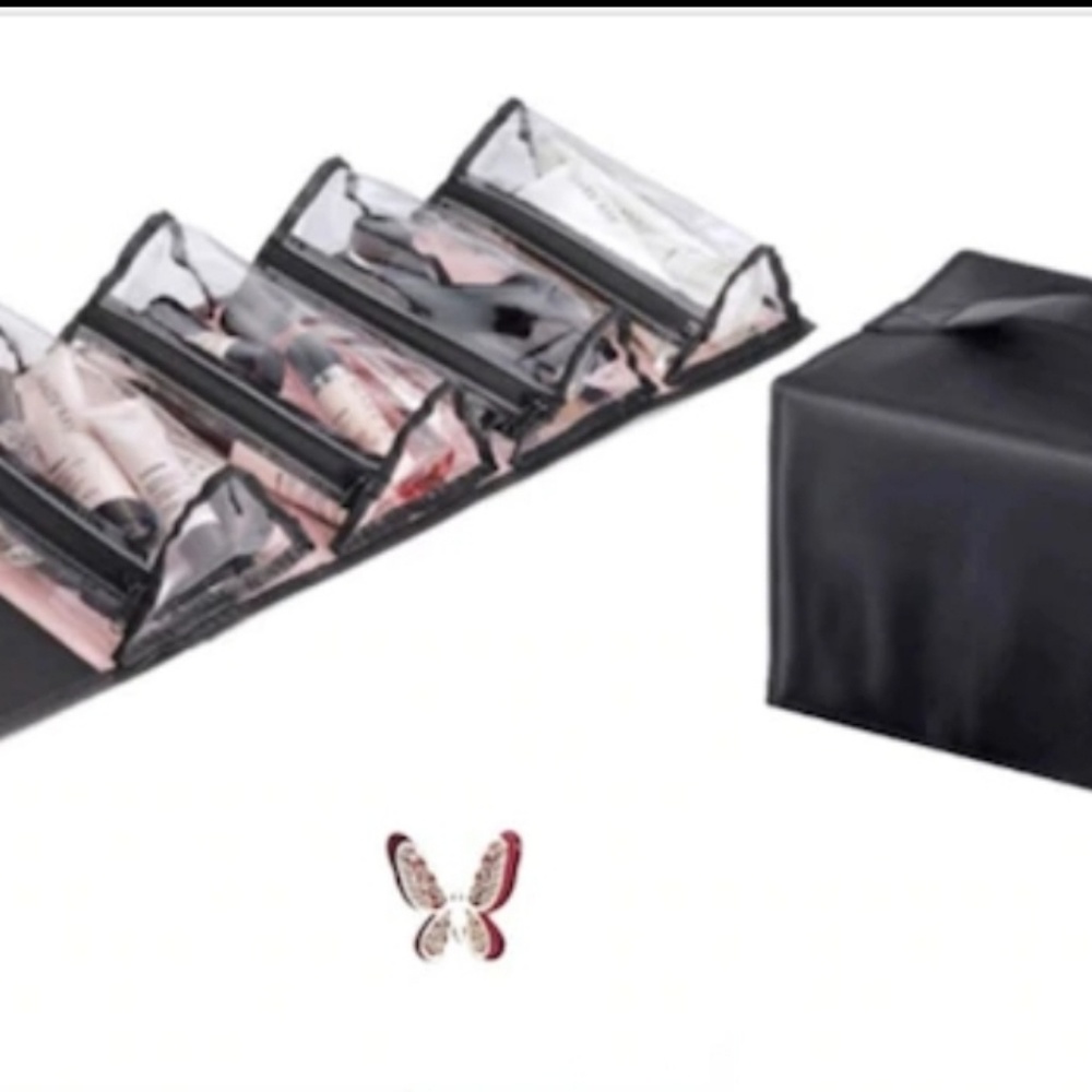 Mary Kay Travel Roll up Bag 4 Removable Pouches